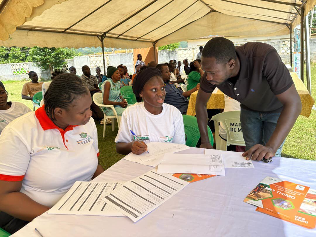 Foire nationale de l’emploi et du recrutement à Daloa : les jeunes ont répondu présent