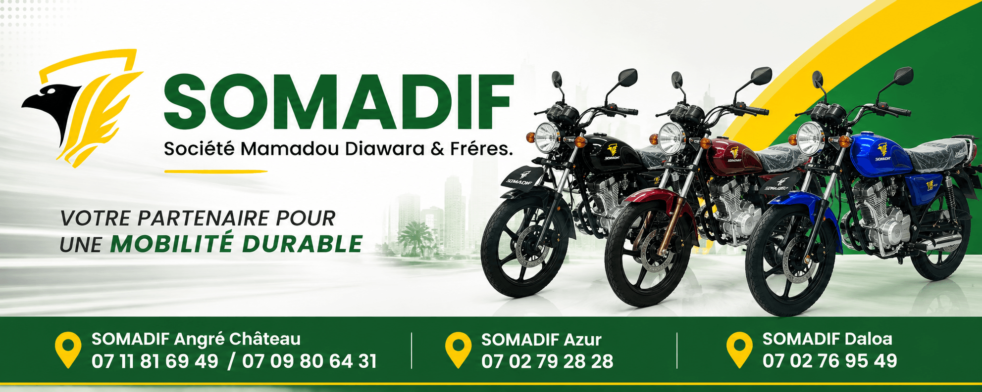 SOMADIF - Votre partenaire pour une mobilité durable