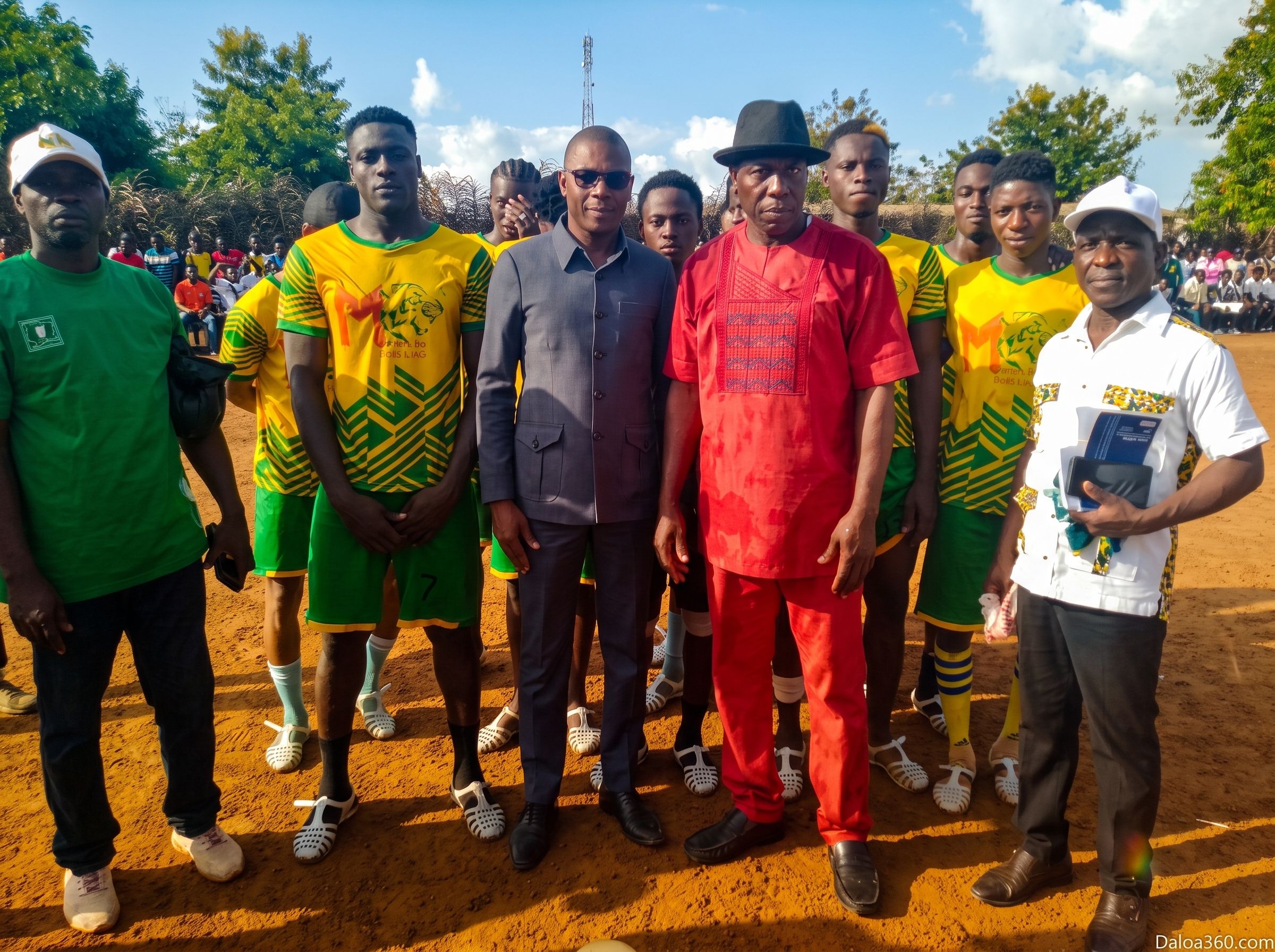 Finale du Tournoi de la Cohésion et de la Paix à Gboprouya-Chantier dans la sous-préfecture de Gadouan