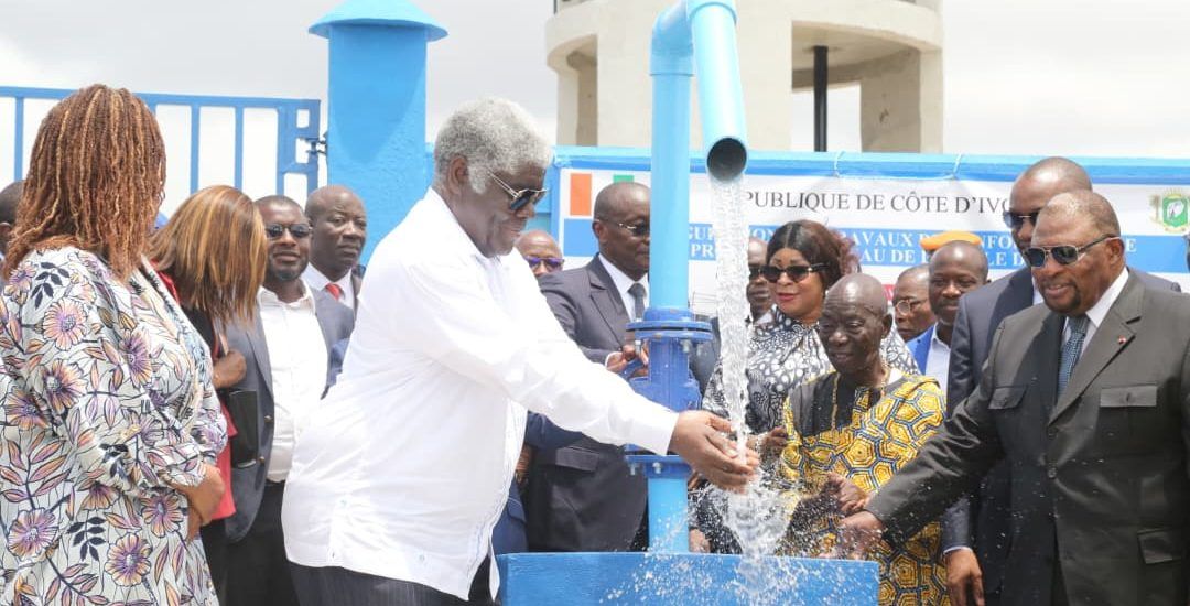 Daloa : un château d'eau inauguré à Orly Extension pour soulager les habitants