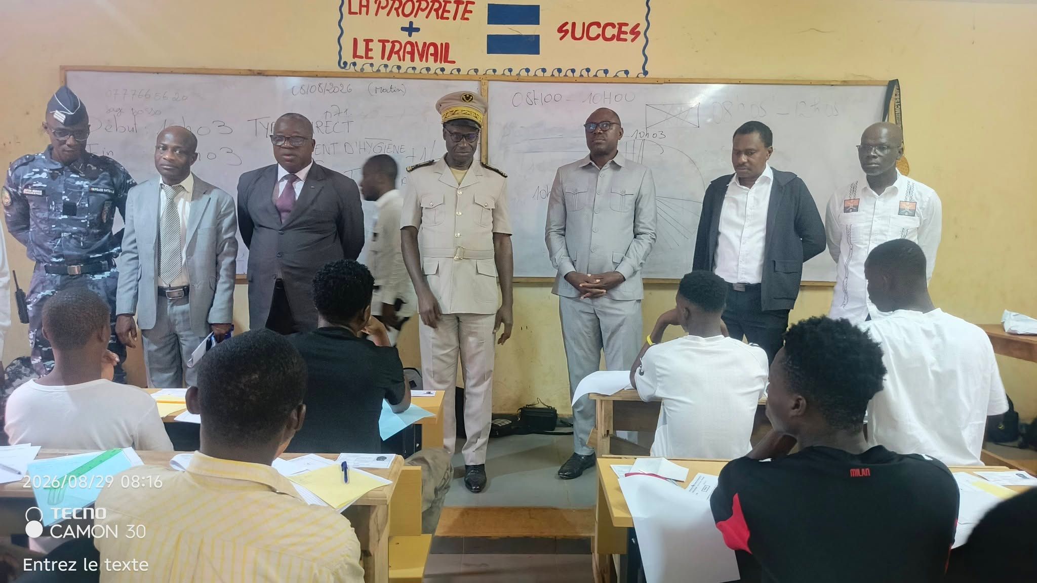 Daloa : Près de 2 000 candidats aux concours d'entrée dans les lycées professionnels et techniques