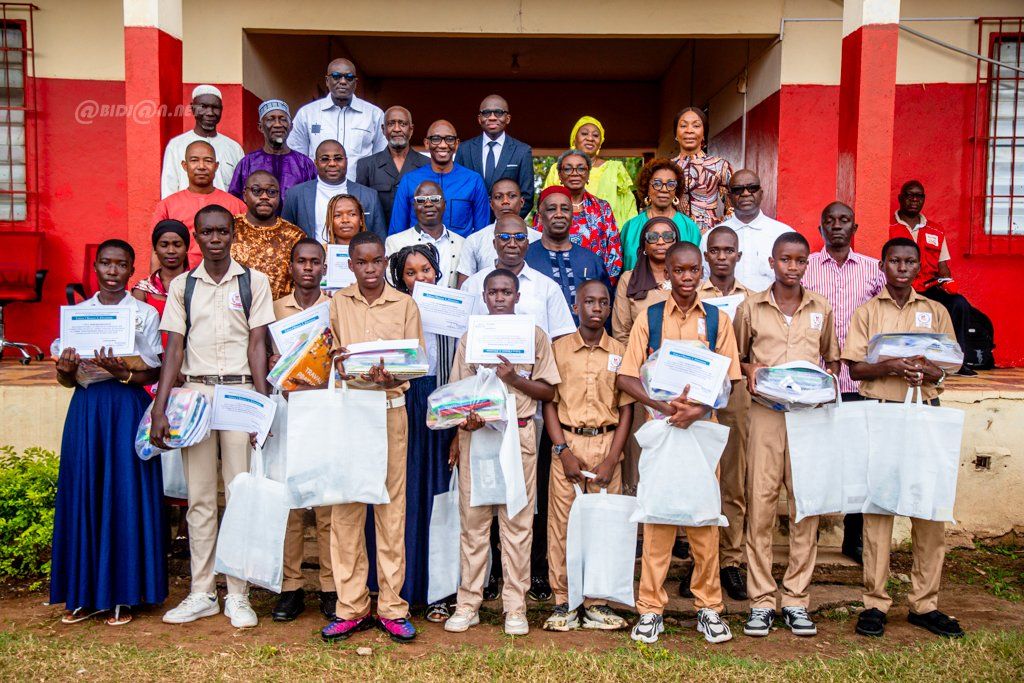Cérémonie du Prix d'excellence au collège Nassanaba Touré de Daloa, le 5 octobre 2026
