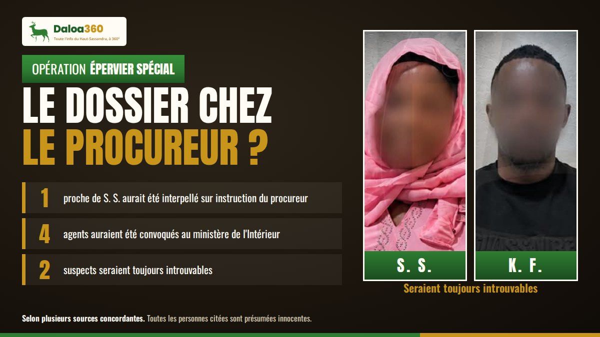 Opération Épervier à Daloa : le dossier entre les mains du procureur ?