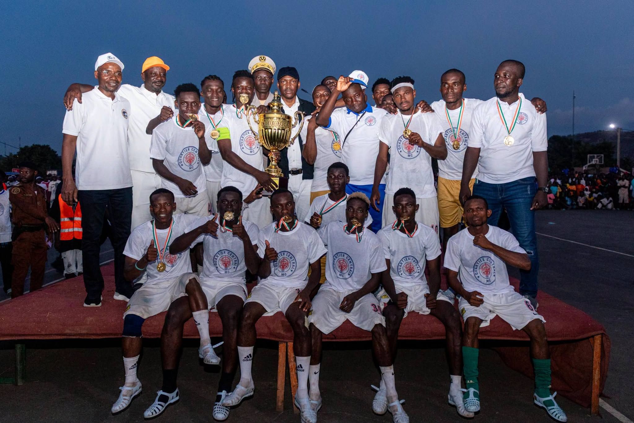 Issia : La formation du Quartier Central remporte la 20e édition du tournoi de la municipalité en présence de Mamadou Touré