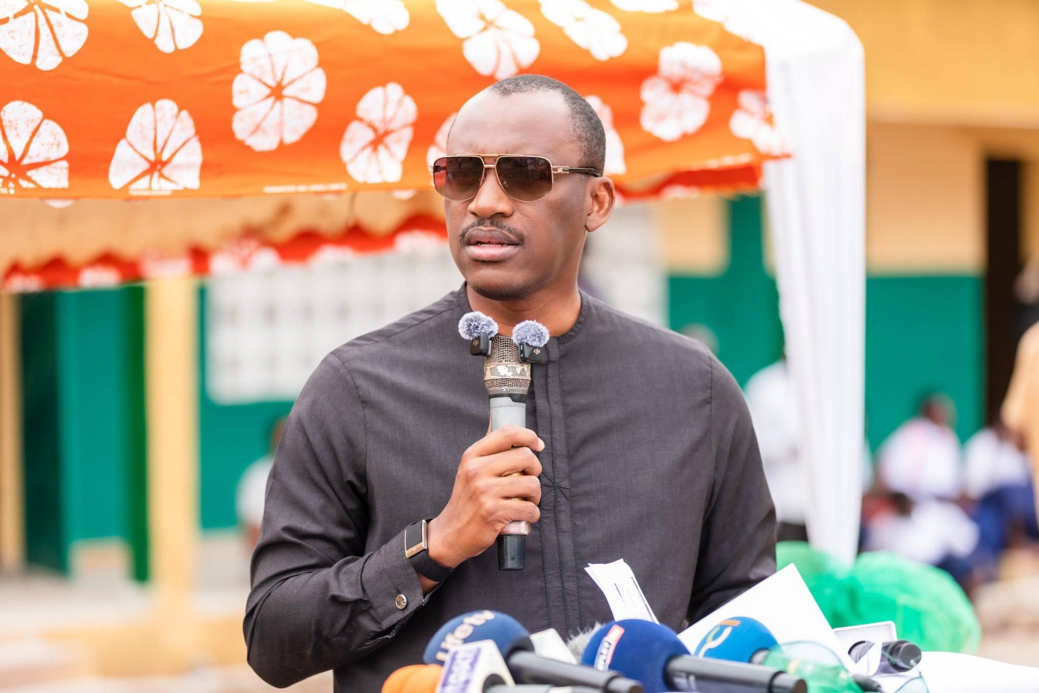 Mamadou Touré lors de sa tournée de travail dans le Haut-Sassandra en septembre 2026.