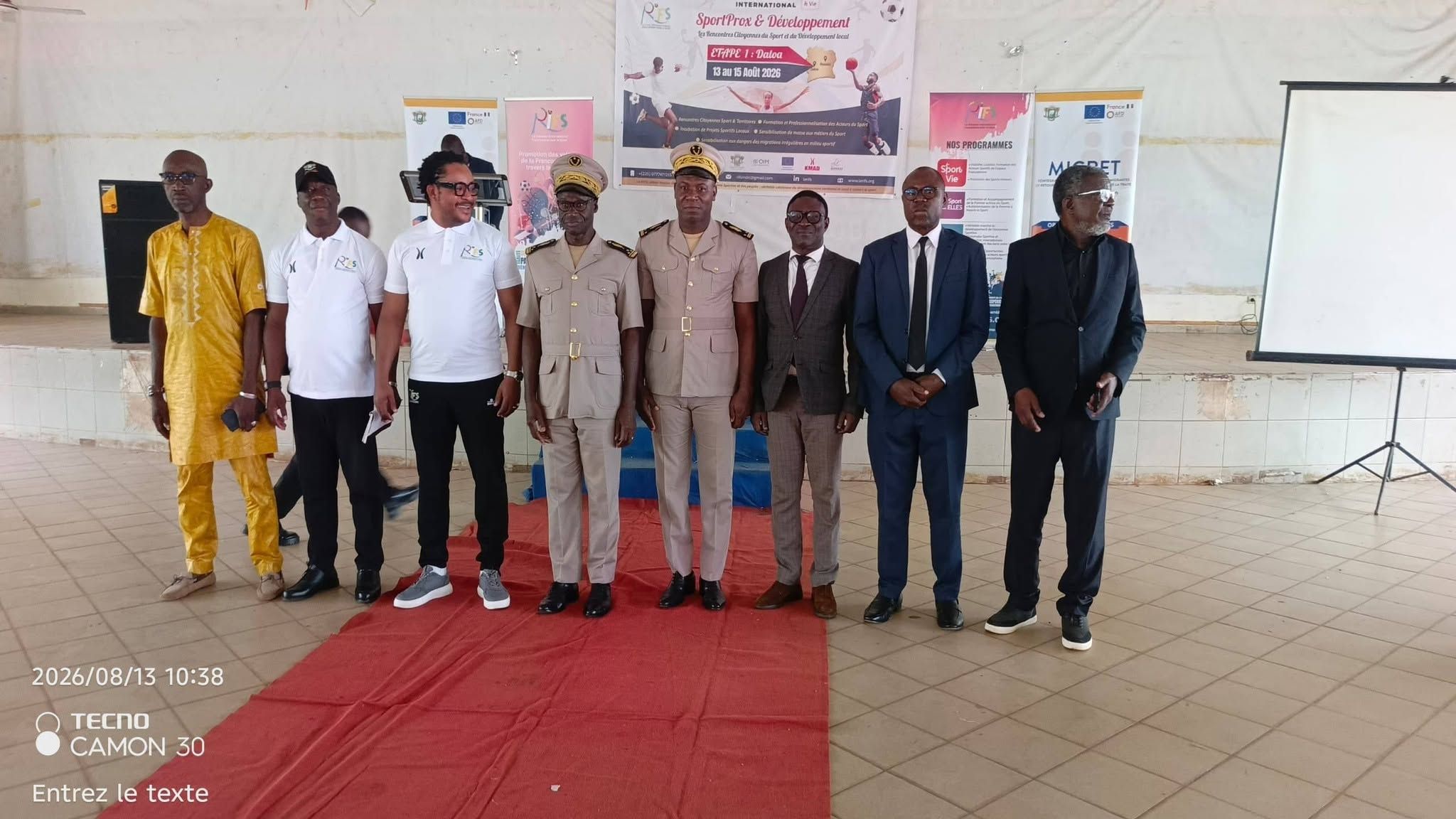 Daloa : Le projet SportProx et Développement officiellement lancé pour l'insertion des jeunes