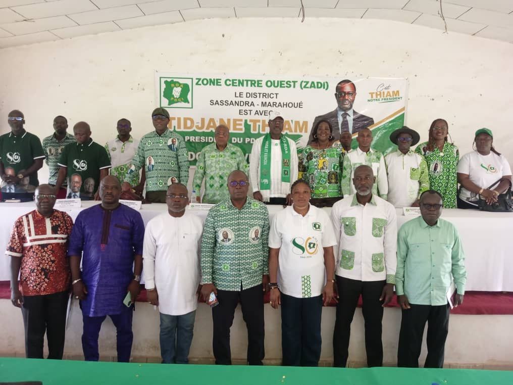 80 ans du PDCI-RDA : Le district Sassandra-Marahoué répond présent à Daloa